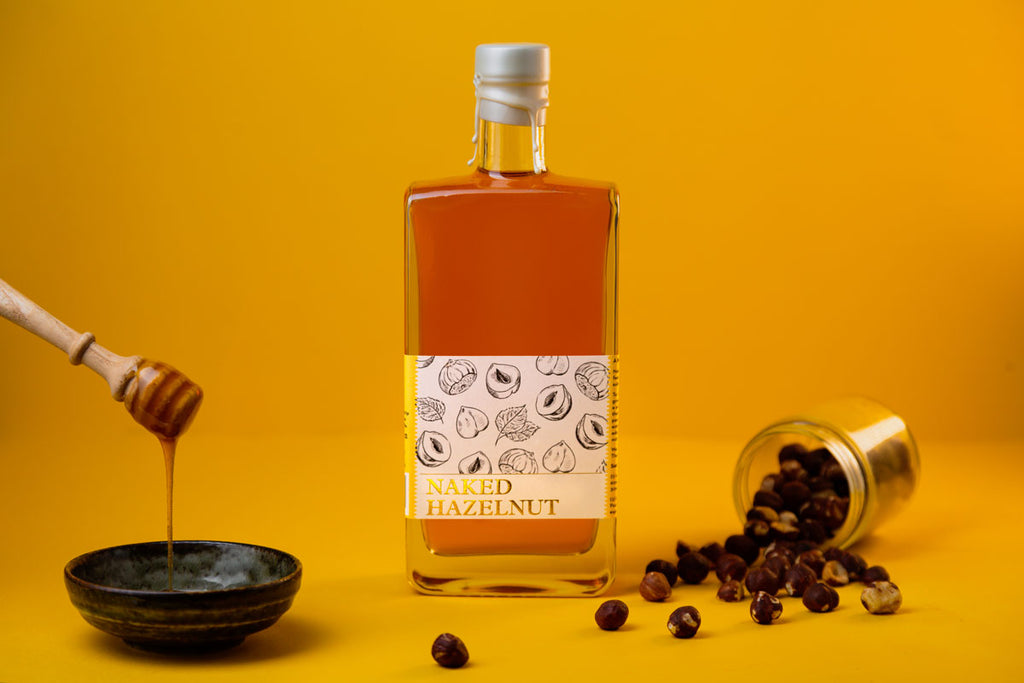 Naked Hazelnut is a rich and decadent liqueur featuring intense nutty flavours with subtle chocolate undertones.
