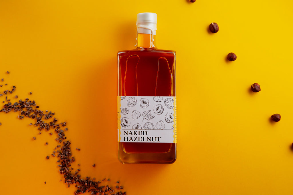 Naked Hazelnut is a rich and decadent liqueur featuring intense nutty flavours with subtle chocolate undertones.
