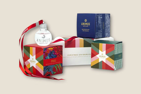 3pc Christmas Gin Baubles