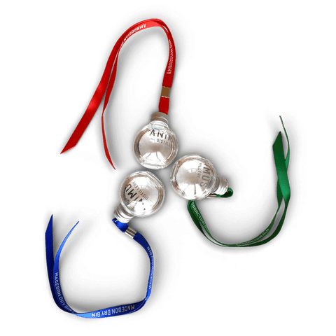 3pc Christmas Gin Baubles