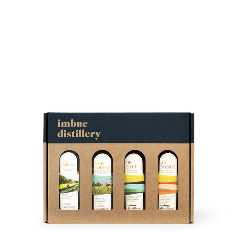 Imbue Gin Tasting Set 4pc