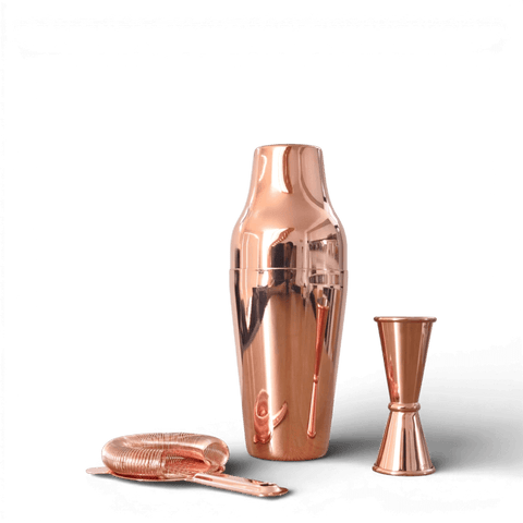 Copper Barware Set