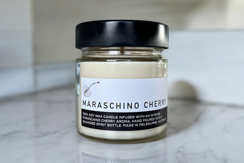 Maraschino Cherry Candle