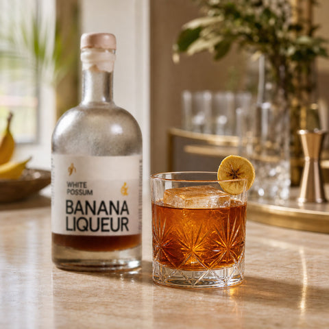 Banana Rum Old Fashioned