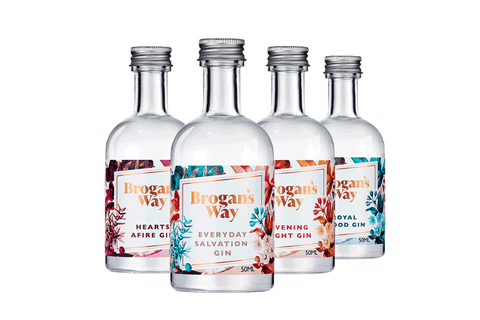 Brogan's Way Gin Tasting Cube 4pc