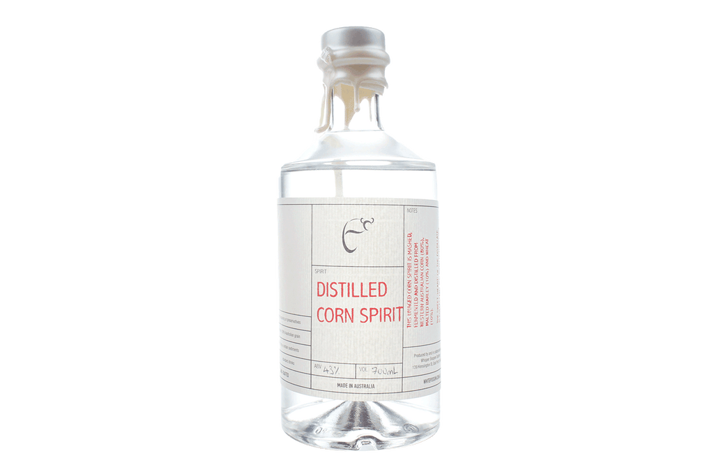 Bottle of Distilled Corn Spirit