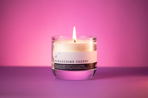 Maraschino Cherry Candle